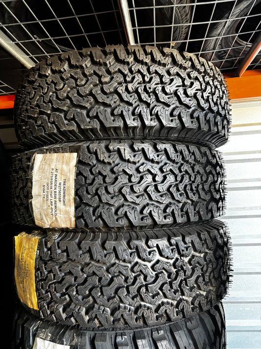 (TODO) TREADWRIGHT AT WARDEN LT 275 65 18 114T ALL TERRAIN TIRE W2756518P