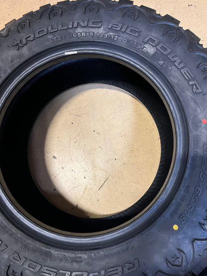 2 ROLLING BIG POWER REPULSOR M/T RX LT 275 65 18 123/120Q LRE TIRE RBPST1865020