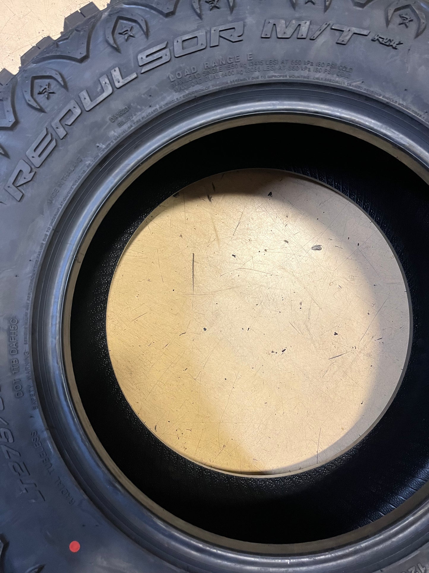 2 ROLLING BIG POWER REPULSOR M/T RX LT 275 65 18 123/120Q LRE TIRE RBPST1865020