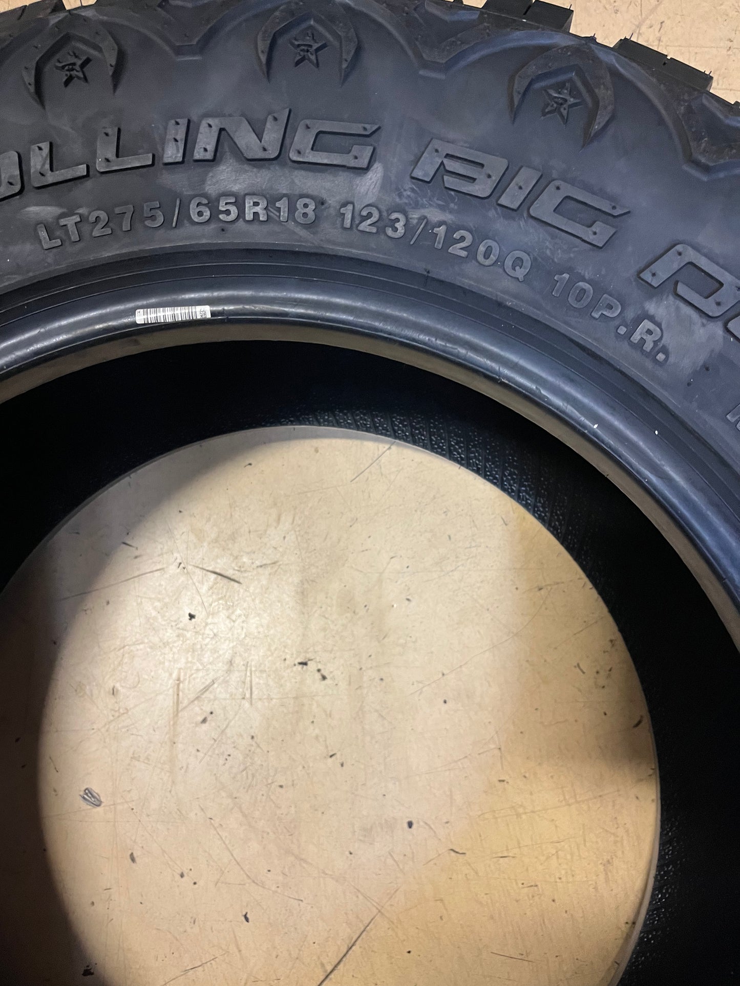 2 ROLLING BIG POWER REPULSOR M/T RX LT 275 65 18 123/120Q LRE TIRE RBPST1865020
