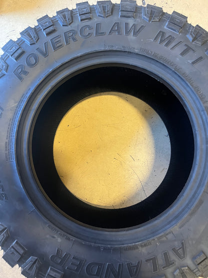 1 ATLANDER ROVERCLAW M/T 1 LT 33 12.50 17 120Q LRE TIRE ATL1680 MUD TERRAIN BSW