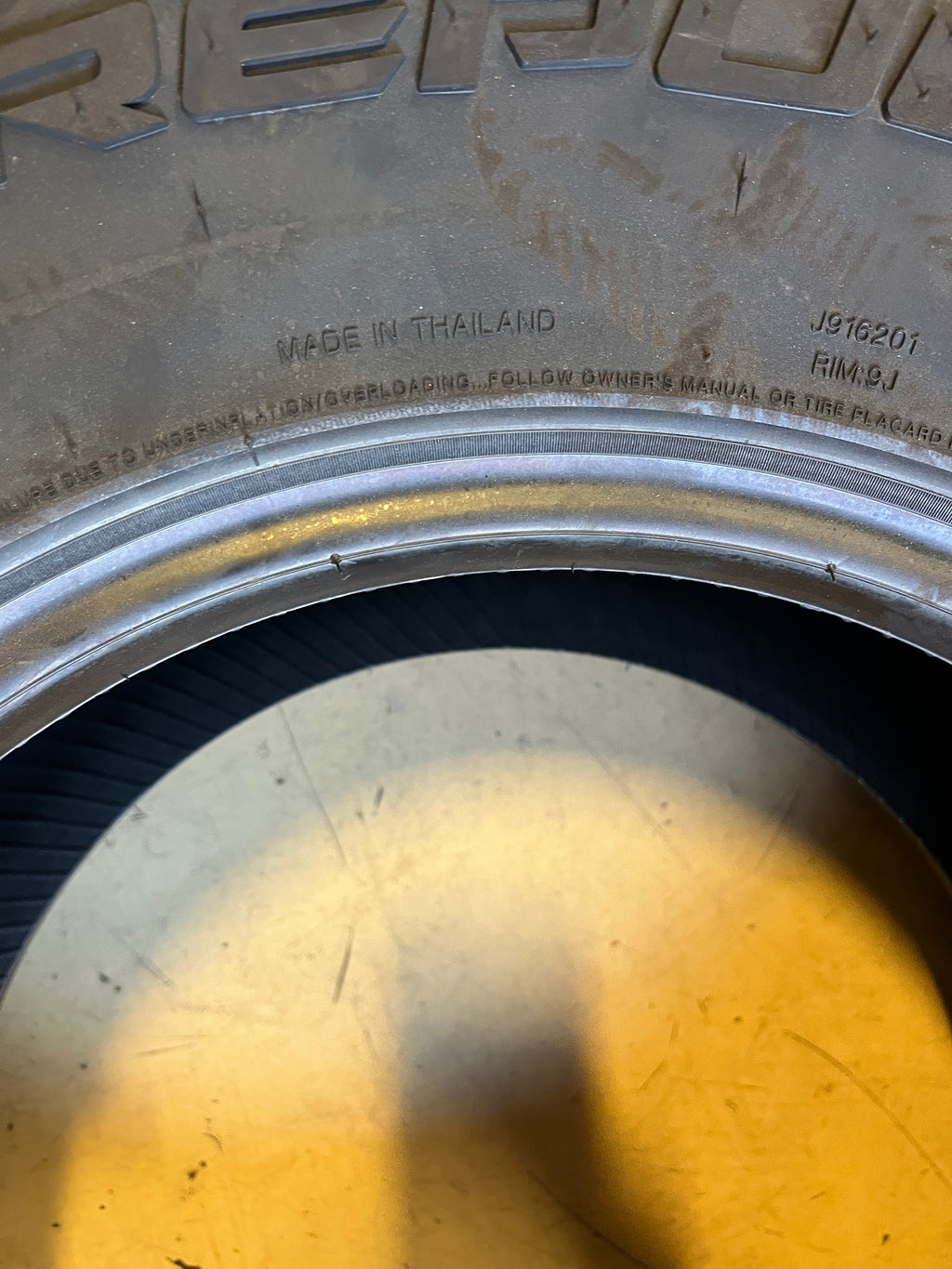 1 ROLLING BIG POWER REPULSOR M/T RX LT 305 70 16 118/115Q MUD TERRAIN TIRE RBPST1670010 RAISED BLACK LETTER