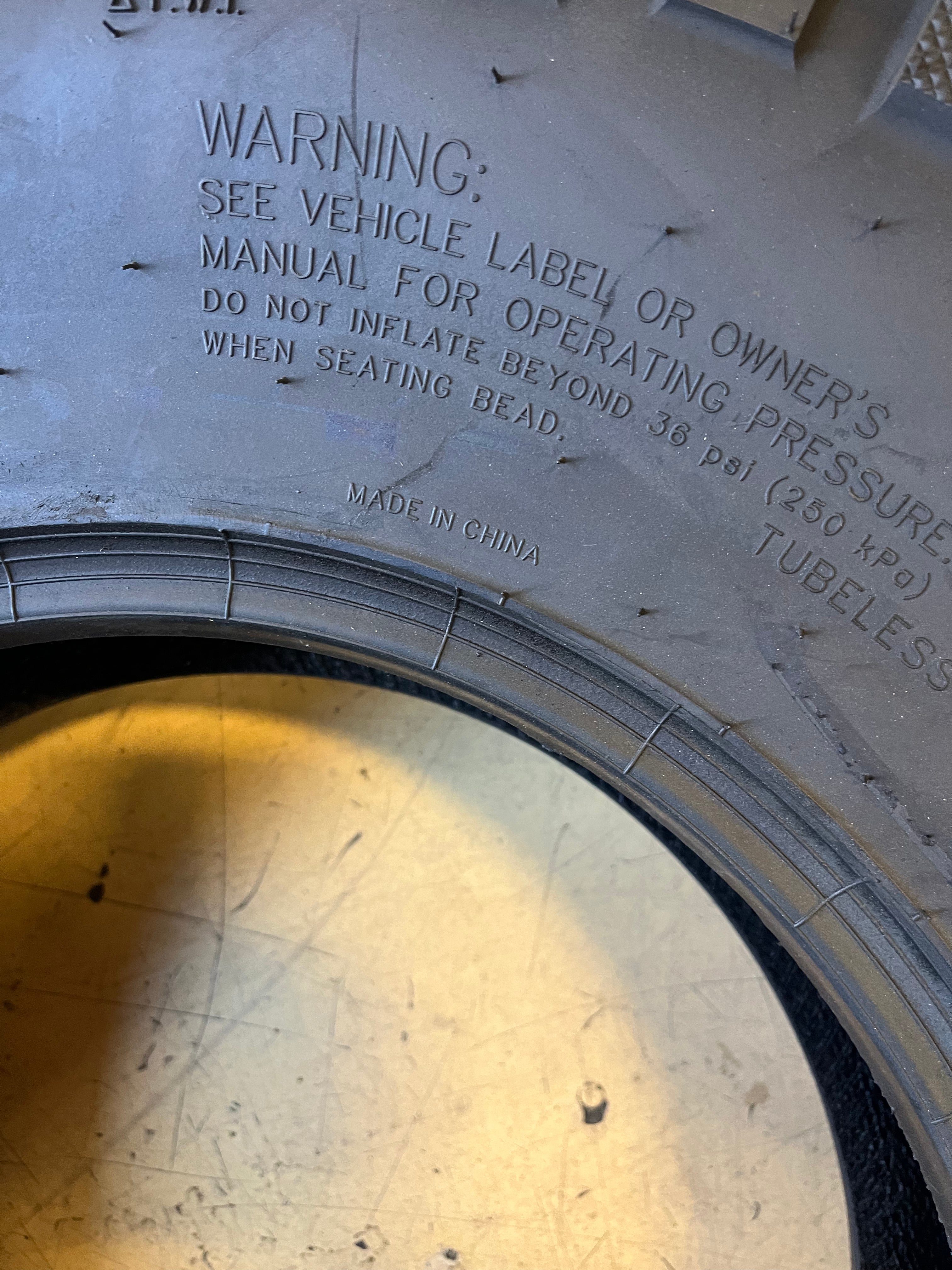 SYSTEM 3 XCR 350 33 10.00 15 ATV TIRE S3-0366 BSW