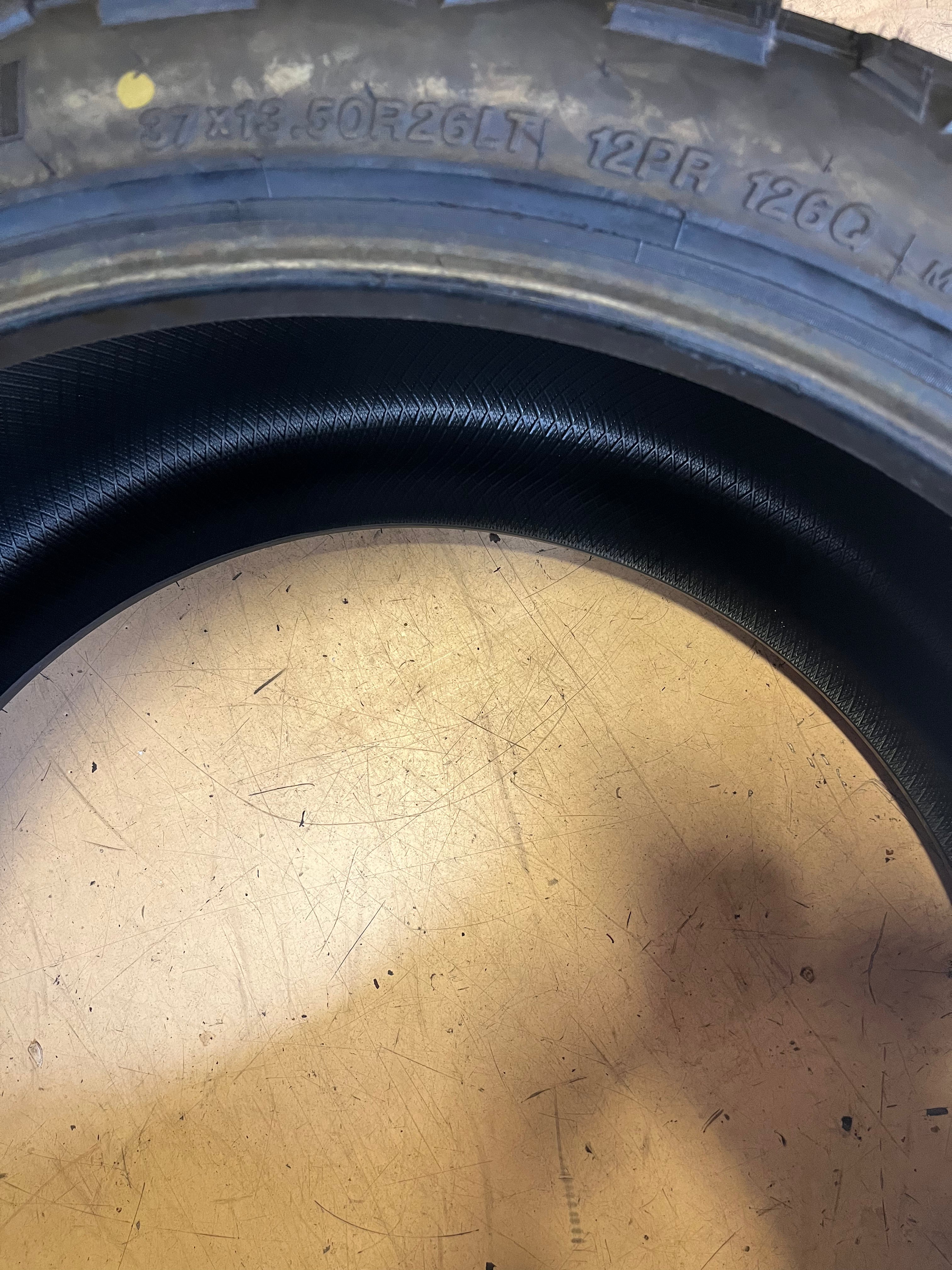 (KSL ONLY) ATLANDER ROVERCLAW M/T1 BSW LT 37 13.5 26 126Q 12PLY MUD TERRAIN TIRE ATL1840