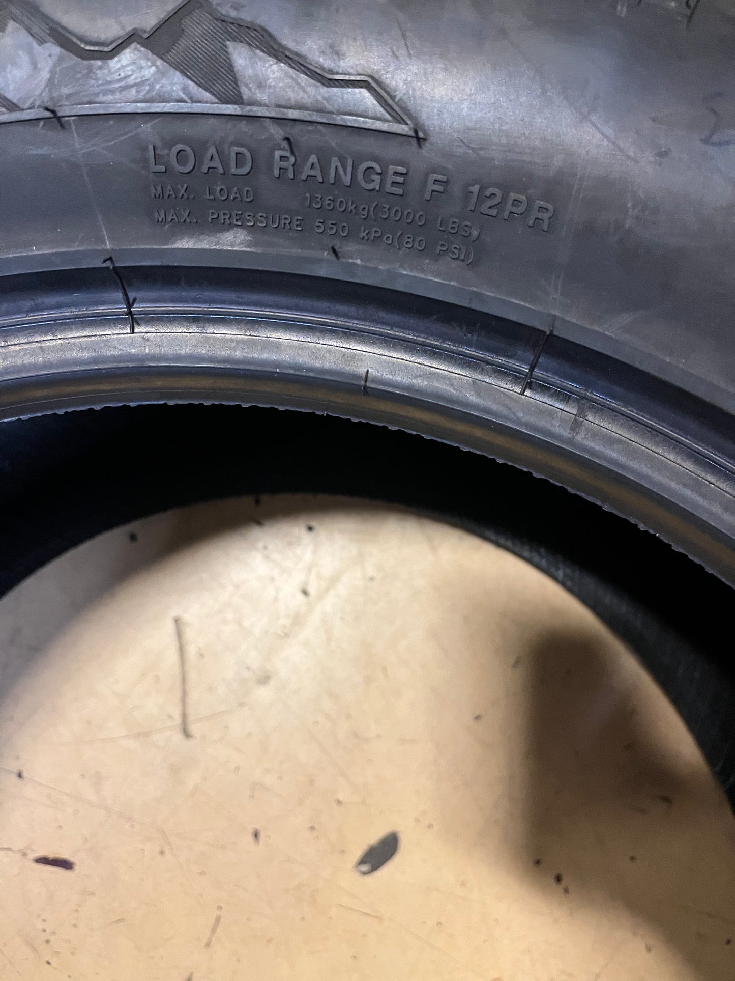 MILESTAR PATAGONIA X/T LT 33 12.50 20 119Q LRF 12 PLY EXTREME TERRAIN TIRE 22229102