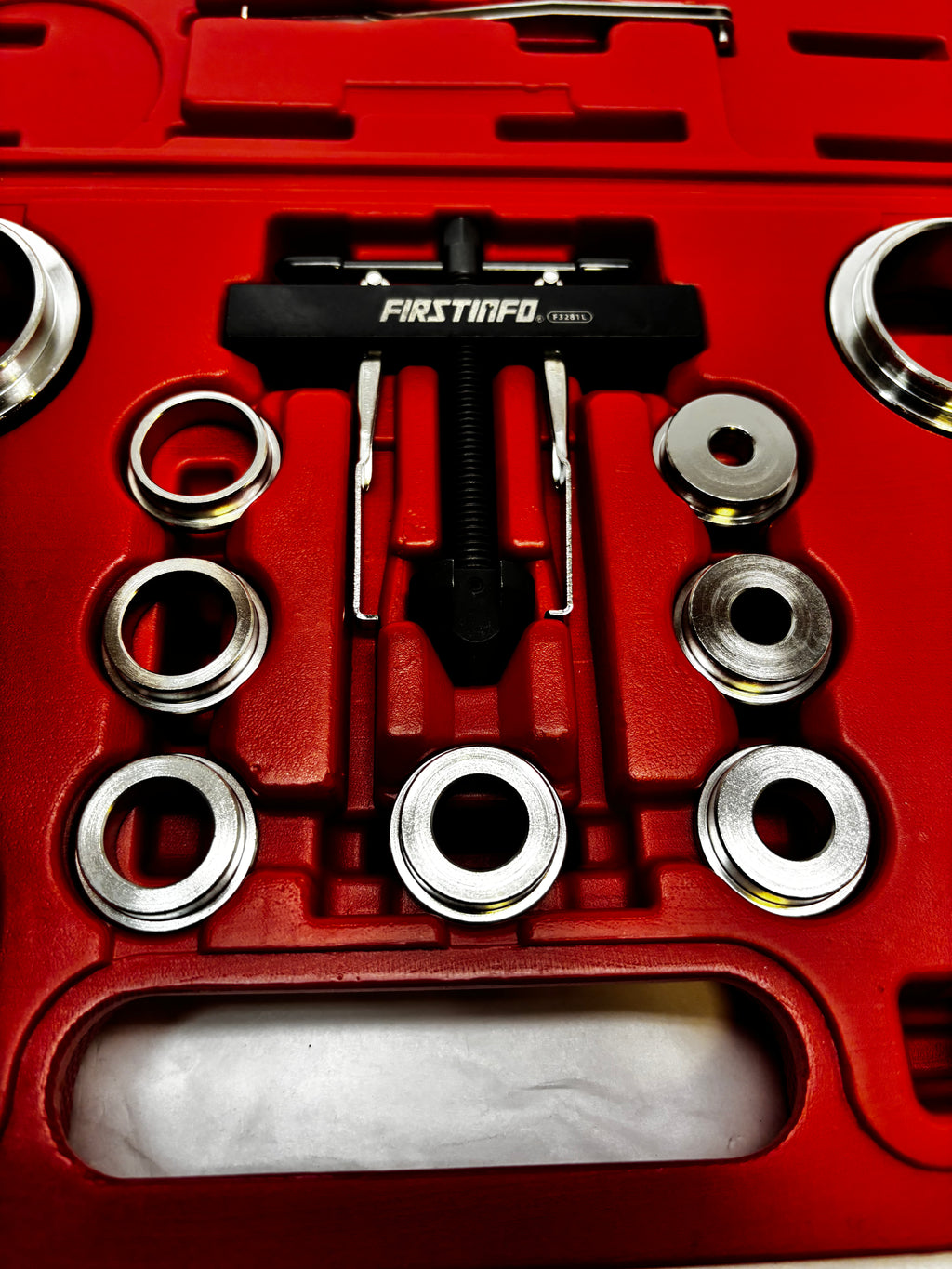 FIRSTINFO CRANKSHAFT AND CAMSHAFT BEARING REMOVAL AND INSTALLATION KIT F3281L
