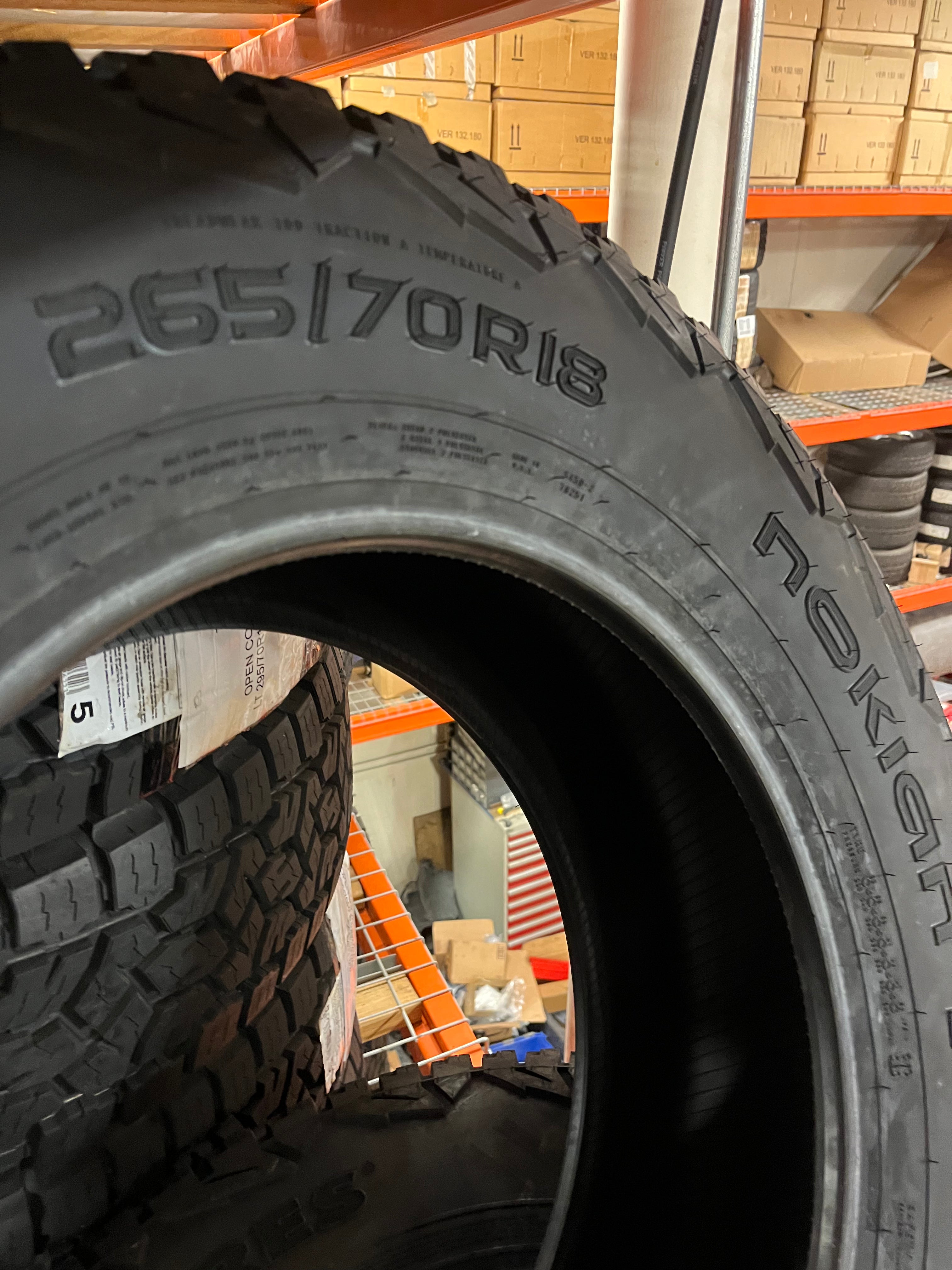 (KSL ONLY) NOKIAN OUTPOST nAT(BSW) P 265 70 18 116S SL ALL TERRAIN  T432859TIRE