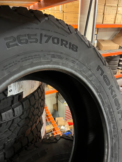 (KSL ONLY) NOKIAN OUTPOST nAT(BSW) P 265 70 18 116S SL ALL TERRAIN  T432859TIRE