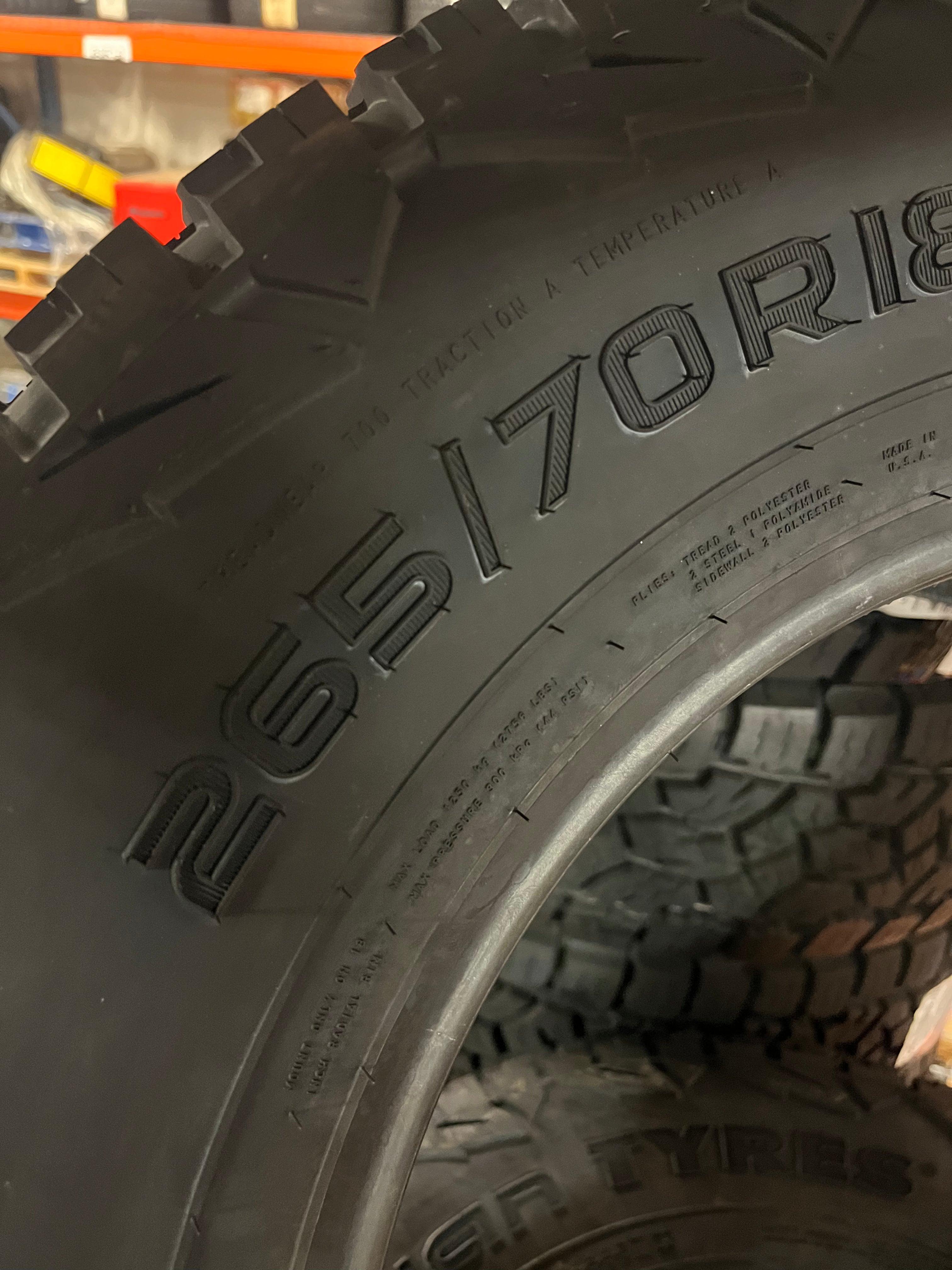 (KSL ONLY) NOKIAN OUTPOST nAT(BSW) P 265 70 18 116S SL ALL TERRAIN  T432859TIRE