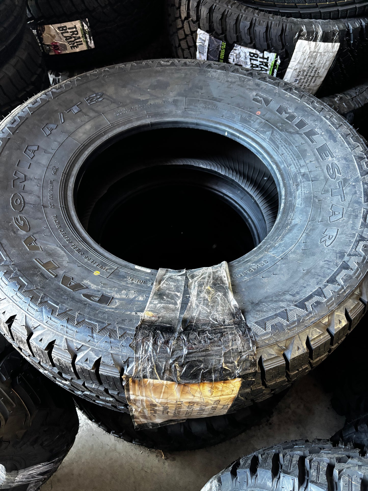 MILESTAR PATAGONIA A/T R  BSW LT 35 12.5 17 121Q LRE 10 PLY ALL TERRAIN  TIRE 22229003