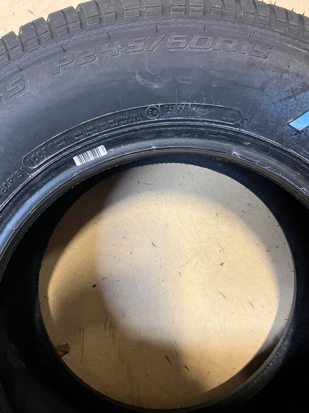 COOPER COBRA RADIAL G/T P 245 60 15 100T SL (RWL) HIGHWAY TERRAIN TIRE 160008024