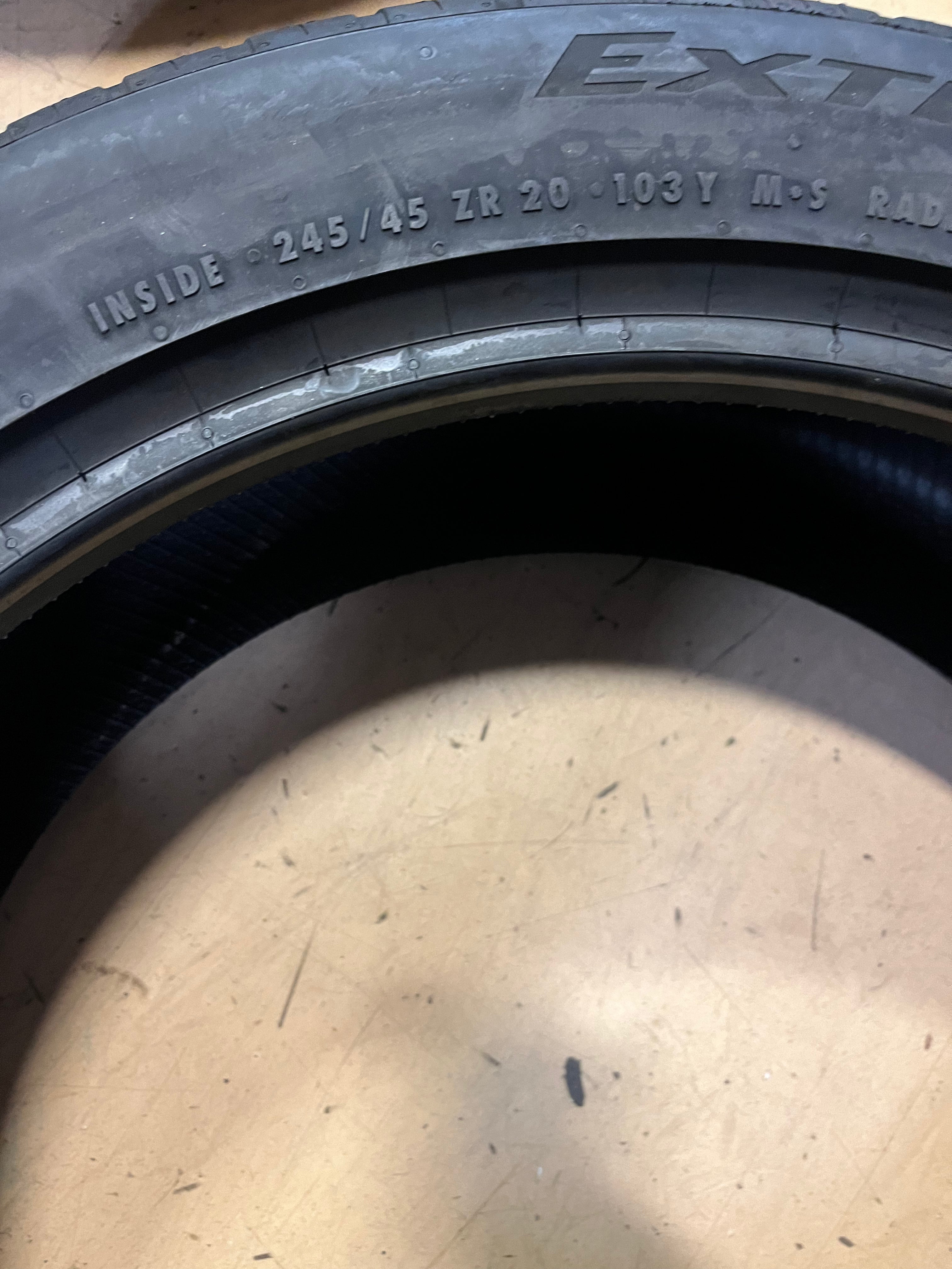 CONTINENTAL EXTREME CONTACT DWS06 PLUS P245 45 20 103Y XL SUMMER TIRES 15573060000 BSW