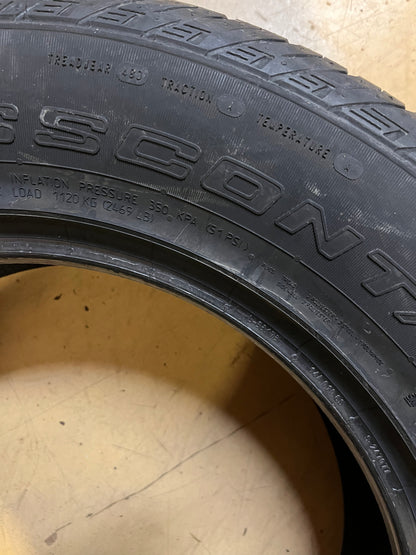 2 CONTINENTAL CROSSCONTACT LX SPORT BSW ALL SEASON TIRES  P255 60 18 112V 03592480000