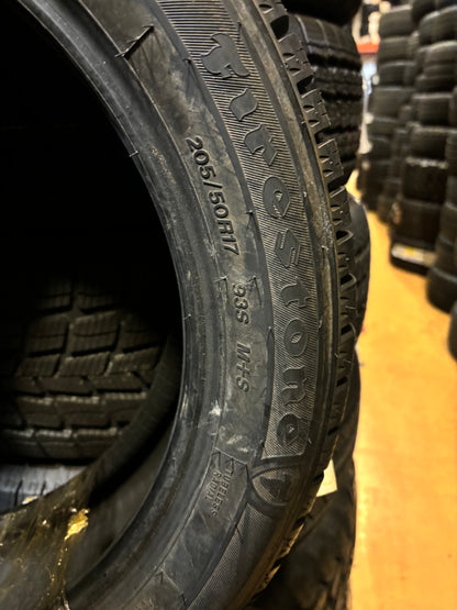 FIRESTONE WINTERFORCE 2 P 205 50 17 93S XL SNOW WINTER TIRE 006438
