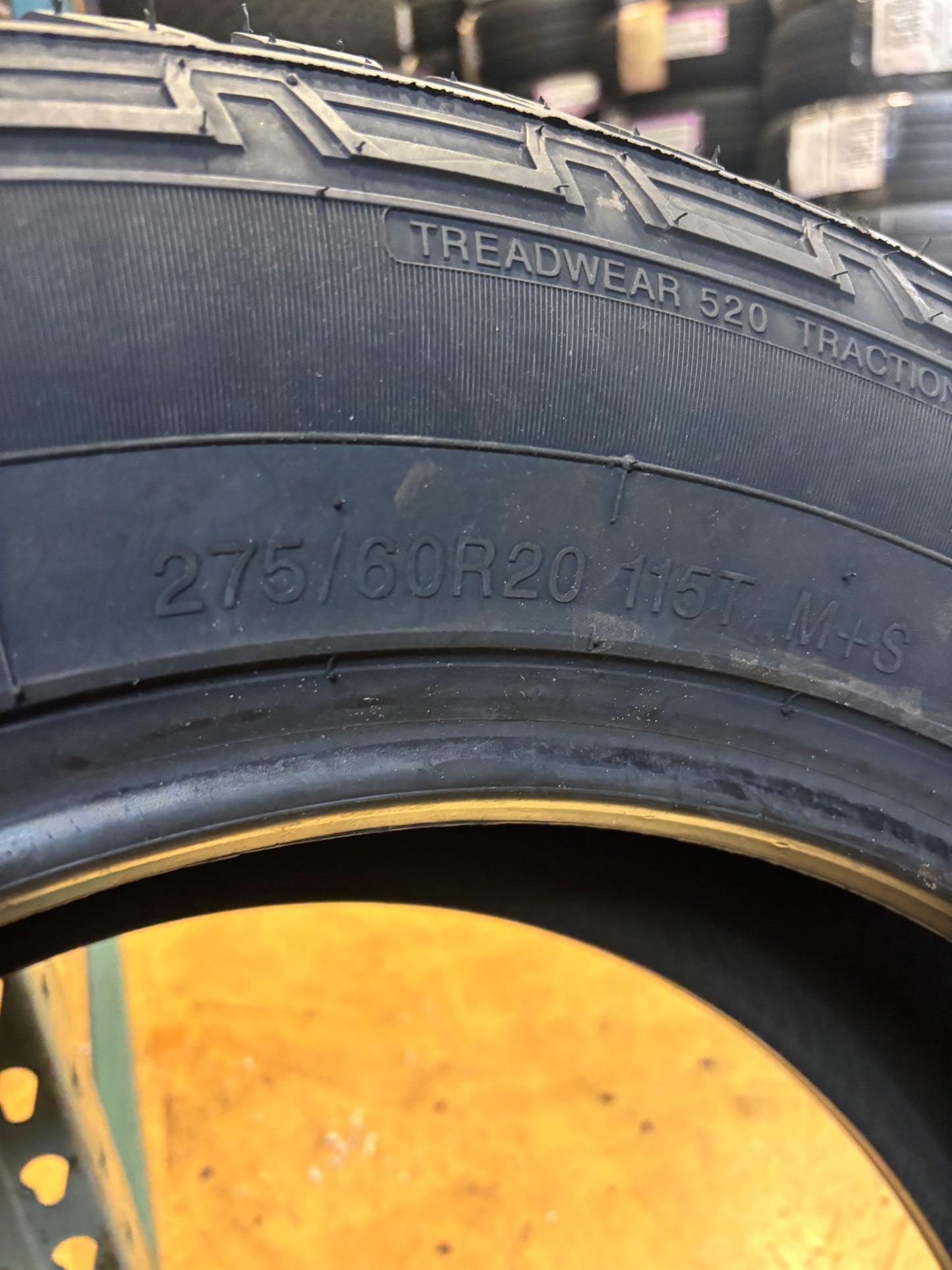 TRAVELSTAR ECOPATH A/T BSW P 275 60 20 115T SL ALL TERRAIN TIRE LLSUV022