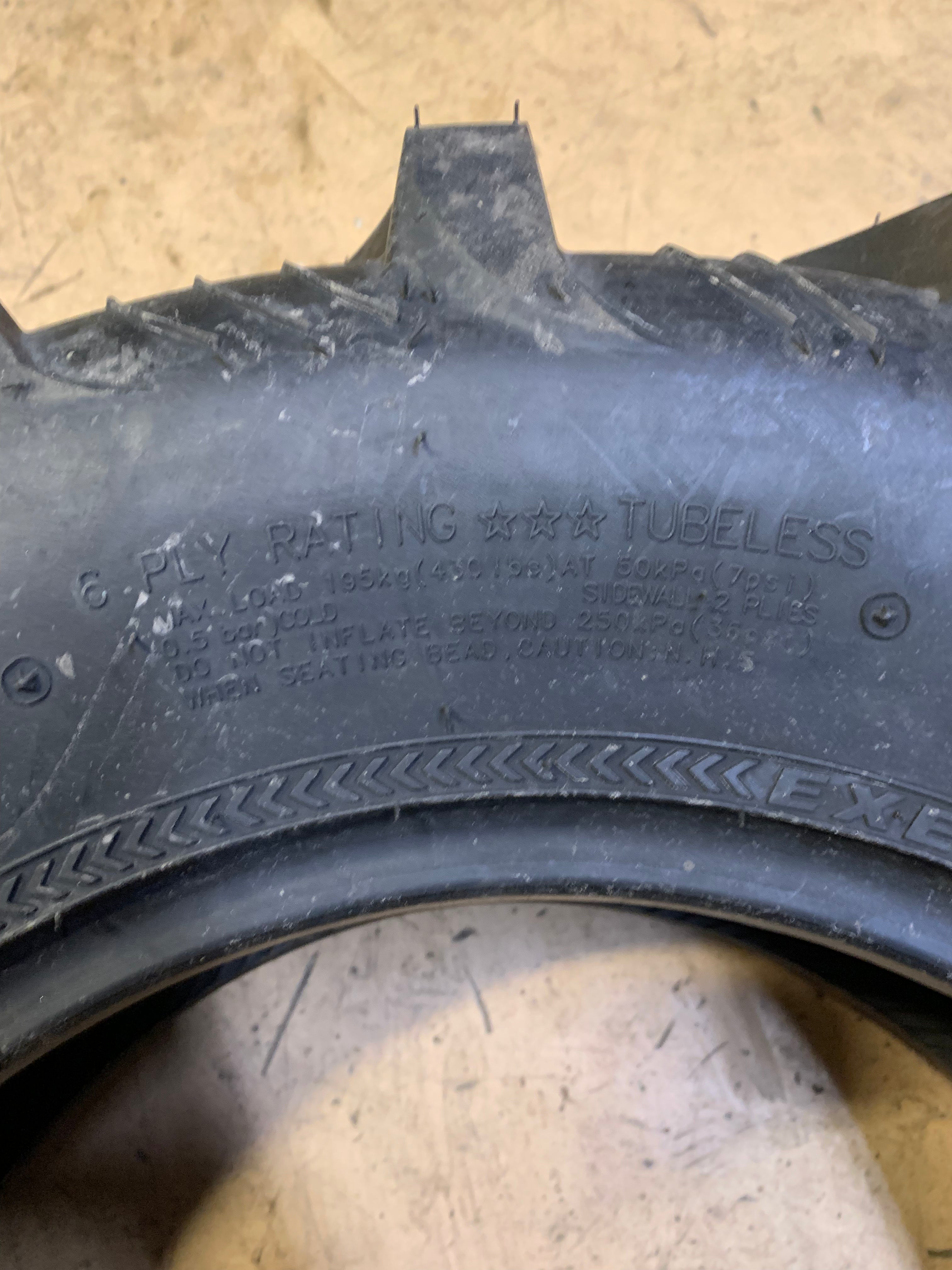 NOS KENDA EXECUTIONER K538 BSW AT 28 9 14 6PLY ATV/UTV TIRE 085381465C1
