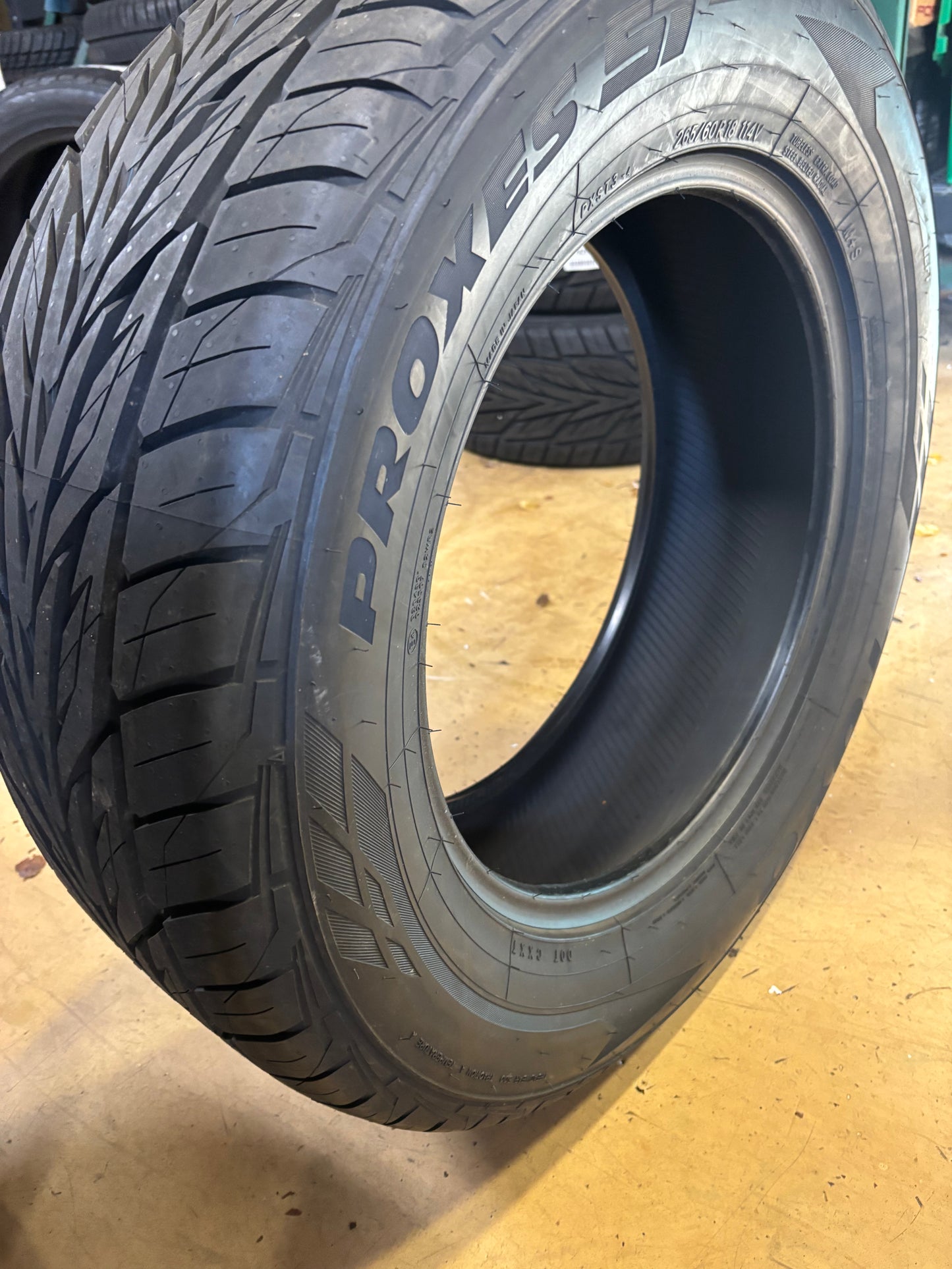 2 TOYO PROXES ST III P 265 60 18 114V XL ALL SEASON TIRE 247160