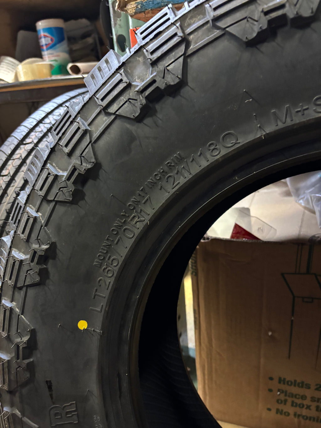 2 CENTENNIAL DIRT COMMANDER M/T BSW LT 265 70 17 121/118Q LRE 10PLY MUD TERRAIN TIRES TCD1726570E