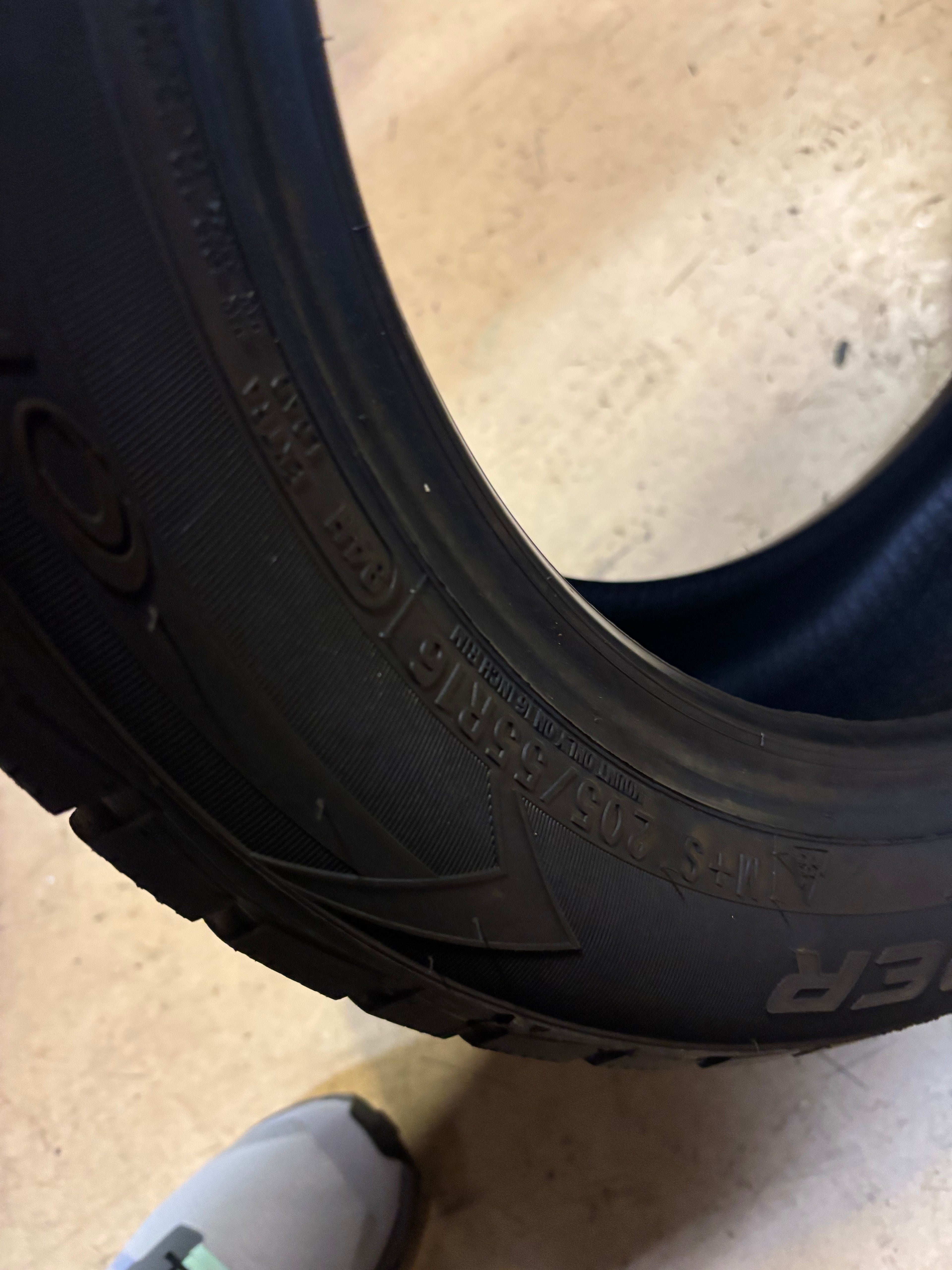 2 COOPER EVOLUTION WINTER P 205 55 16 94H XL SNOW WINTER TIRE 166115006