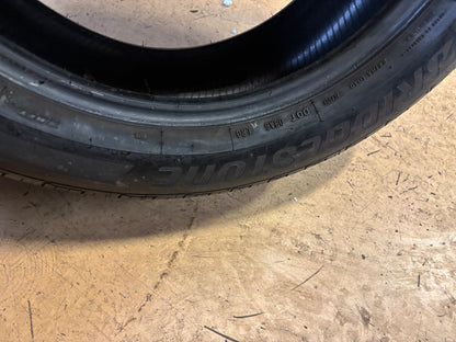 2 USED 6/32" BRIDGESTONE DUELER HP SPORT AS (*) BMW RSC P 245 50 19 105H RUNFLAT TIRE 004748