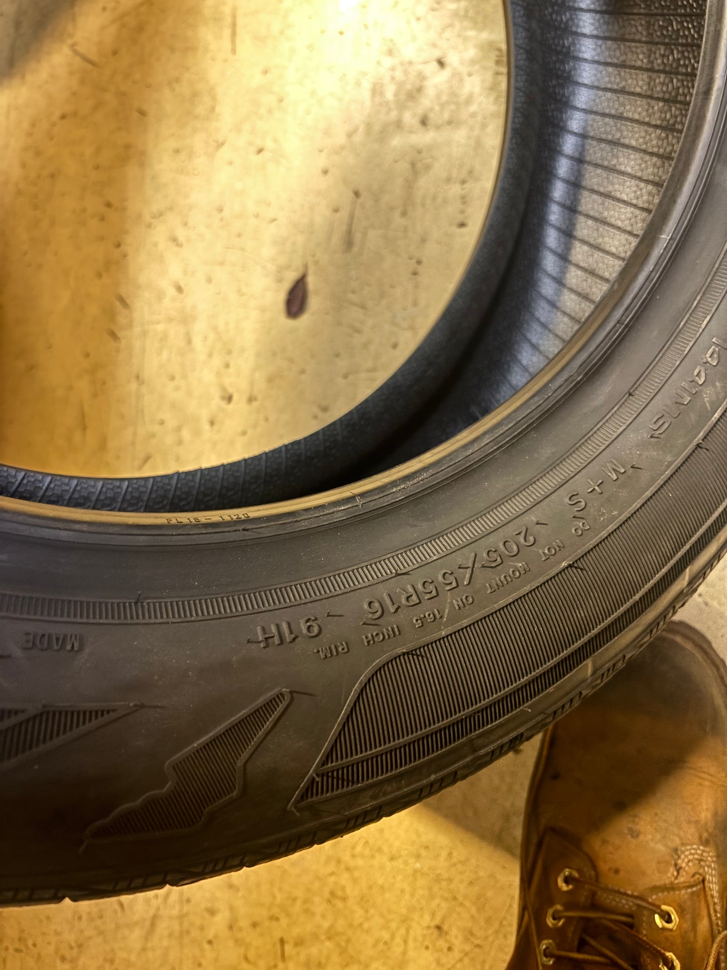 GOODYEAR ASSURANCE FUEL MAX P 205 55 16 91H SL ALL SEASON TIRE 738524571