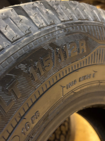 ZEETEX AT1000 BSW LT 225 75 16 115/112R LRE 10PLY ALL TERRAIN TIRE 1200034411