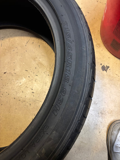 NEXEN CP672 BSW P 215 45 18 93H XL ALL SEASON TIRE 11482NXK