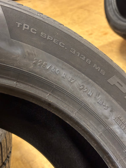 CONTINENTAL PROCONTACT TX TPC SPEC BSW P 225 60 17 99H SL ALL SEASON TIRE 15577130000