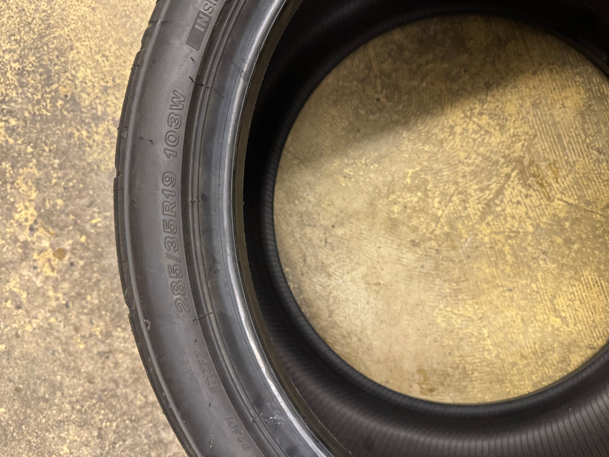 BRIDGESTONE POTENZA RE71 RZ BSW P 285 35 19 103W XL UHP SUMMER TIRE 013972