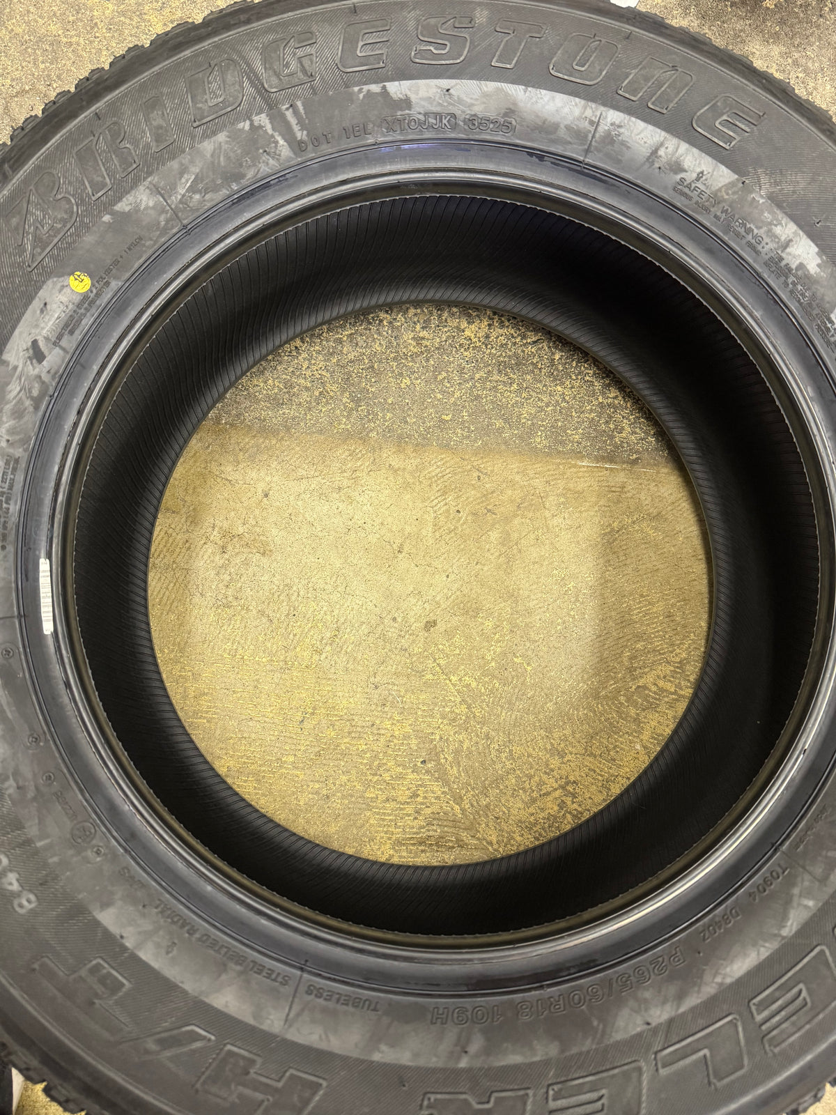 BRIDGESTONE DUELER H/T 840 BSW P 265 60 18 109H ALL SEASON TIRE 072599