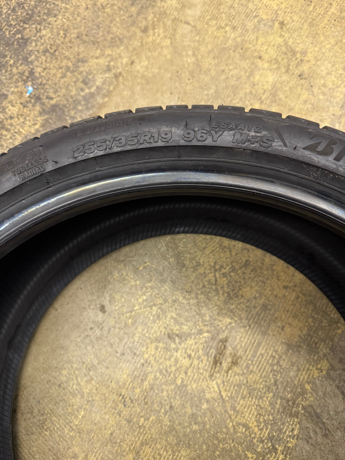 BRIDGESTONE POTENZA SPORT AS BSW P 255 35 19 96Y XL UHP ALL SEASON TIRE 011888