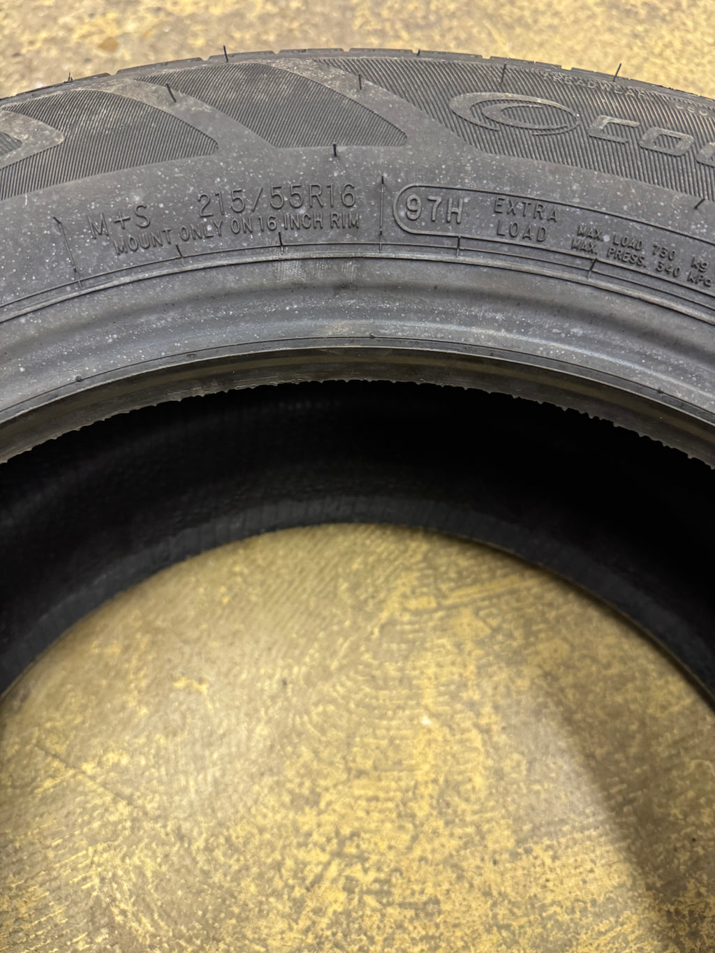 COOPER ENDEAVOR BSW P 215 55 16 97H XL UHP ALL SEASON TIRE 166288008