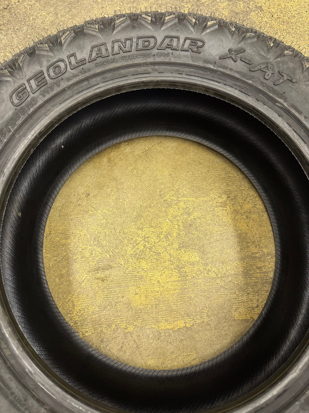YOKOHAMA GEOLANDAR X-AT BSW P 275 55 20 117T XL ALL TERRAIN TIRE 110116093