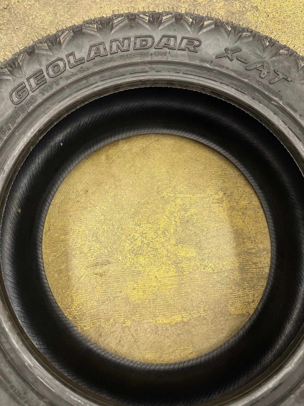 YOKOHAMA GEOLANDAR X-AT BSW P 275 55 20 117T XL ALL TERRAIN TIRE 110116093