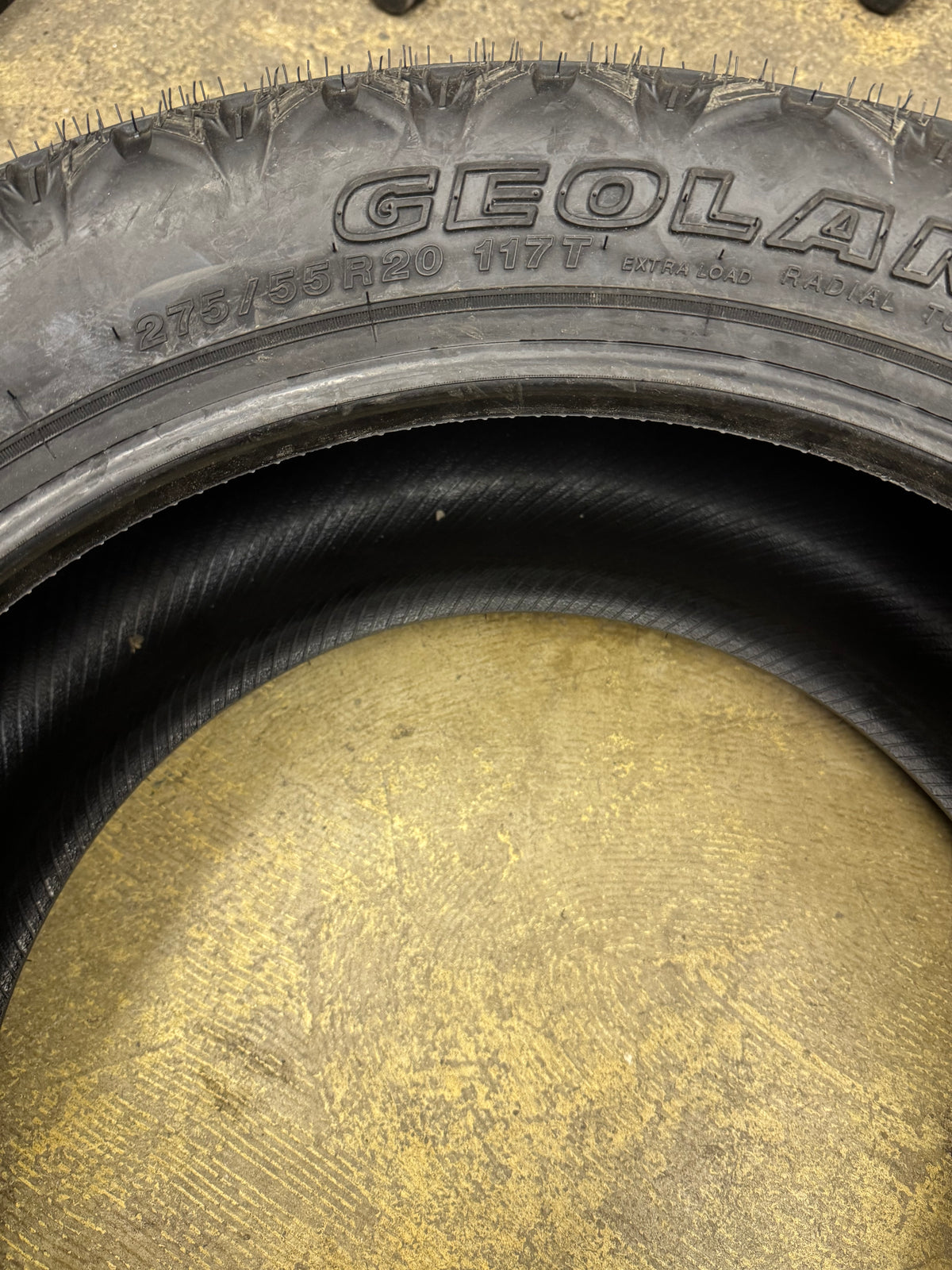 YOKOHAMA GEOLANDAR X-AT BSW P 275 55 20 117T XL ALL TERRAIN TIRE 110116093