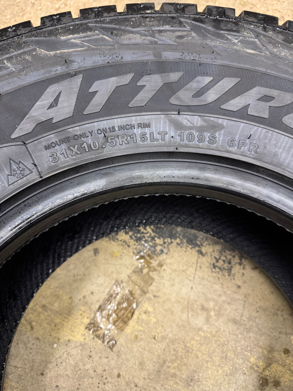 ATTURO TRAIL BLADE A/T BSW LT 31 10.5 15 109S 6PLY ALL TERRAIN TIRE TBATI0041295