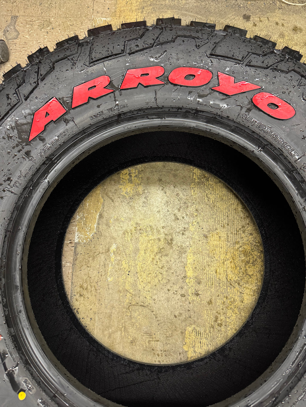 ARROYO TAMAROCK R/T RWL LT 35 12.5 18 128Q 12PLY RUGGED TERRAIN TIRE ATRT53