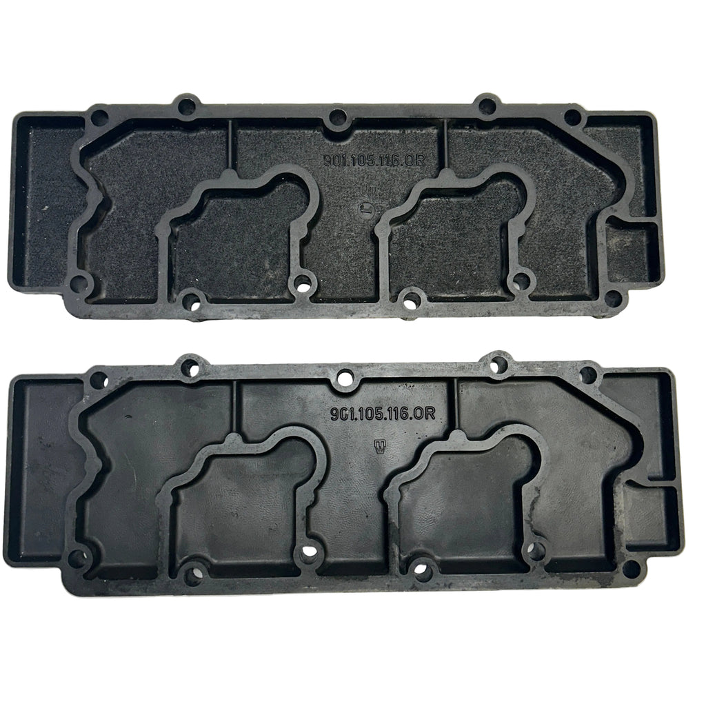 PORSCHE 911 LOWER VALVE COVER PAIR MAGNESIUM ROCKER COVERS  901105116OR