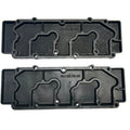 PORSCHE 911 LOWER VALVE COVER PAIR MAGNESIUM ROCKER COVERS  901105116OR