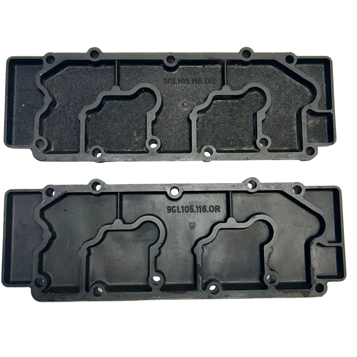 PORSCHE 911 LOWER VALVE COVER PAIR MAGNESIUM ROCKER COVERS  901105116OR