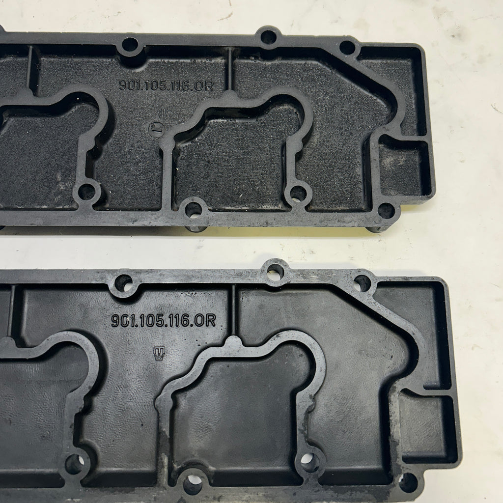 PORSCHE 911 LOWER VALVE COVER PAIR MAGNESIUM ROCKER COVERS  901105116OR