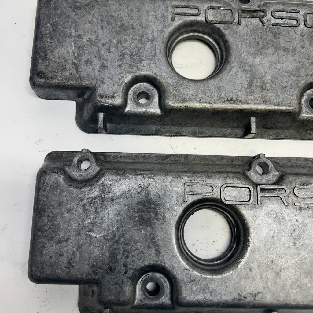 PORSCHE 911 MAGNESIUM STRAIGHT UPPER VALVE COVERS PAIR  9011051150R