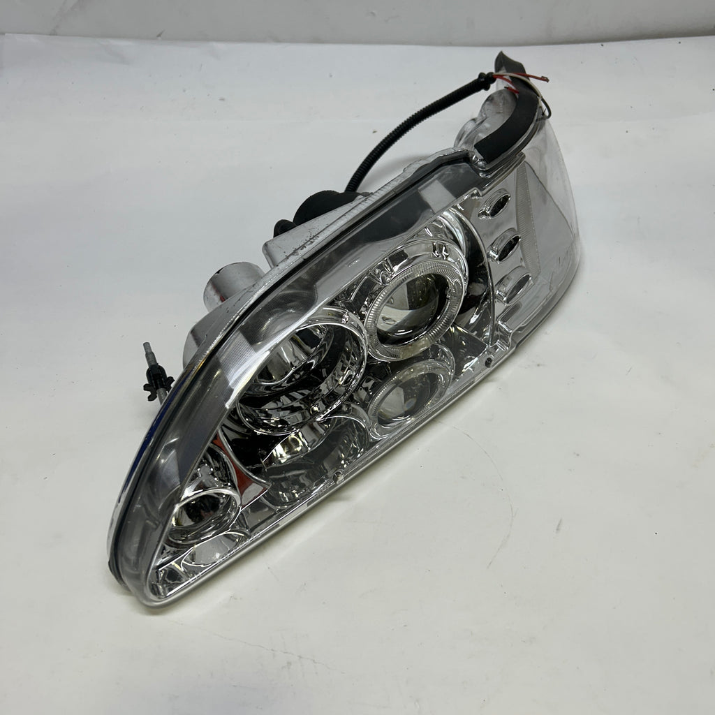 ANZOUSA FORD MUSTANG '94-'98 PROJECTOR HEADLIGHTS WITH HALO CHROME PAIR  121039