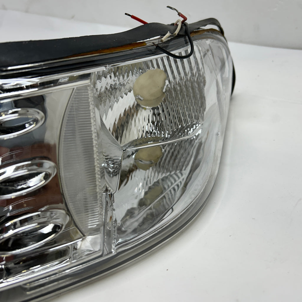ANZOUSA FORD MUSTANG '94-'98 PROJECTOR HEADLIGHTS WITH HALO CHROME PAIR  121039