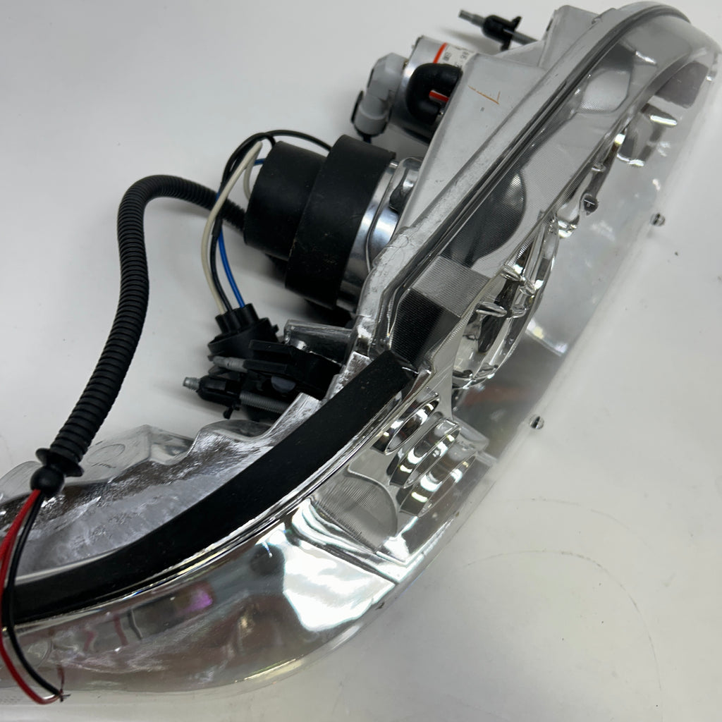 ANZOUSA FORD MUSTANG '94-'98 PROJECTOR HEADLIGHTS WITH HALO CHROME PAIR  121039
