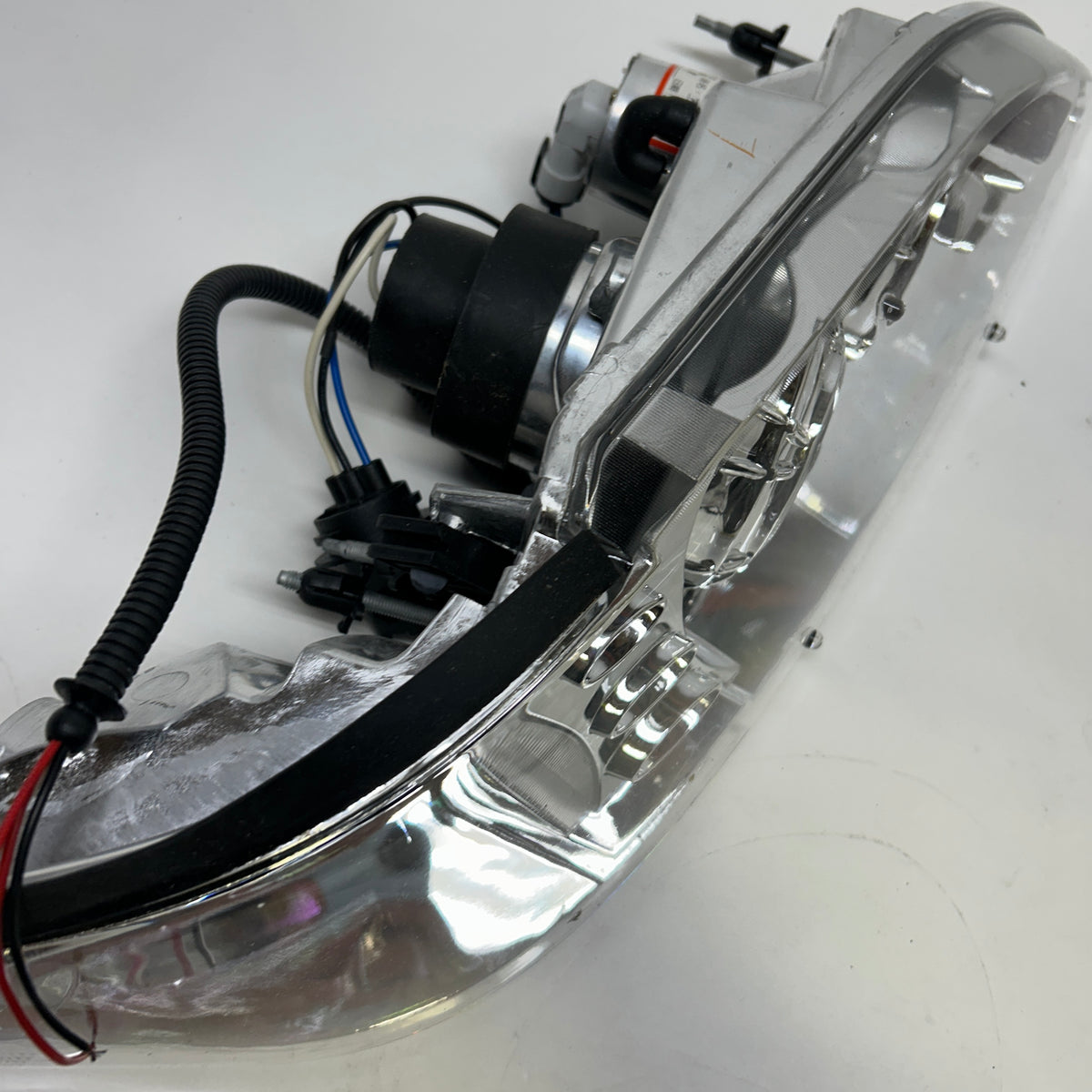 ANZOUSA FORD MUSTANG '94-'98 PROJECTOR HEADLIGHTS WITH HALO CHROME PAIR  121039