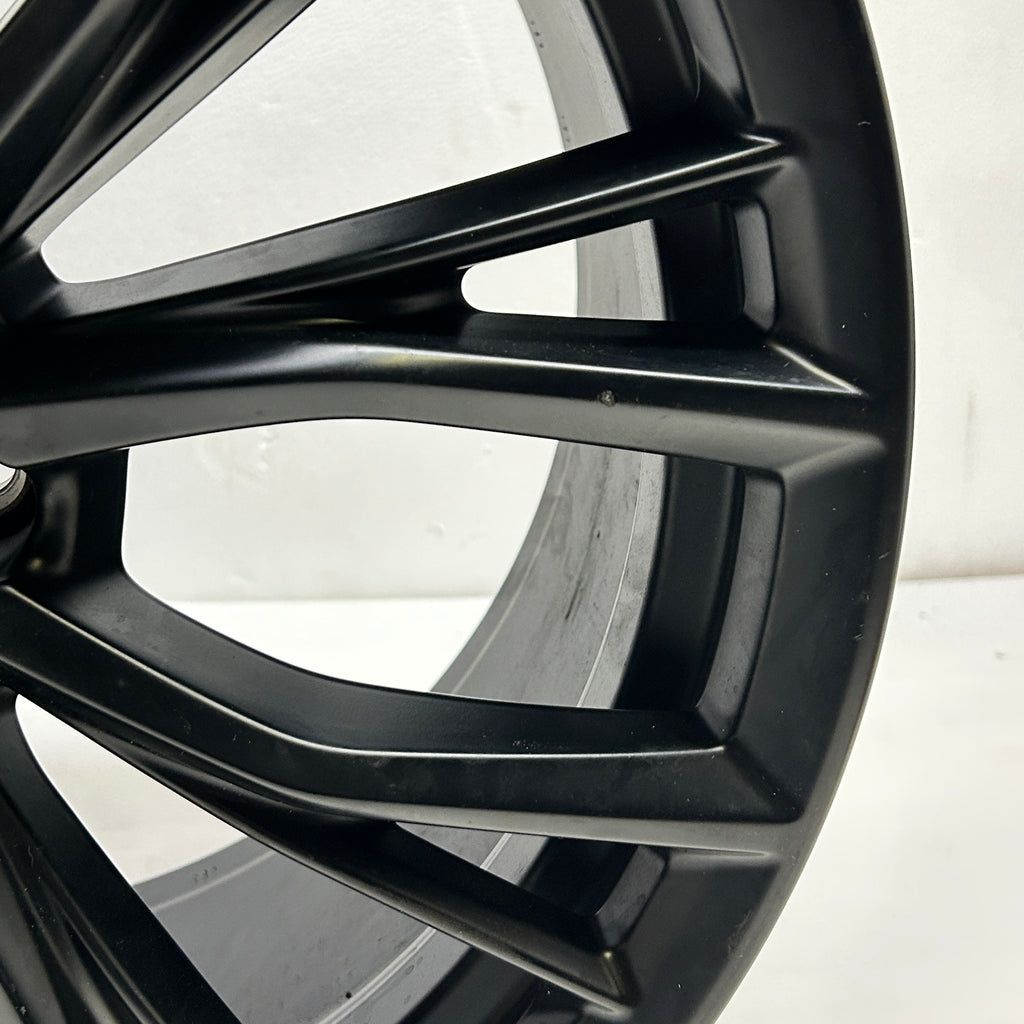BMW  10 Y SPOKE 19X8 5X112 ET +30 BLACK WHEEL, SCRATCHES & SCUFFS  36116885455