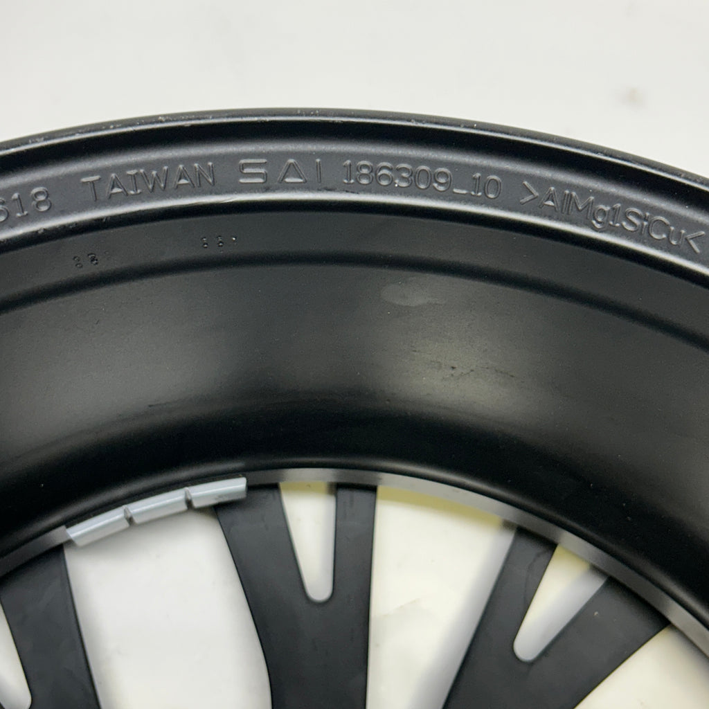 BMW  10 Y SPOKE 19X8 5X112 ET +30 BLACK WHEEL, SCRATCHES & SCUFFS  36116885455