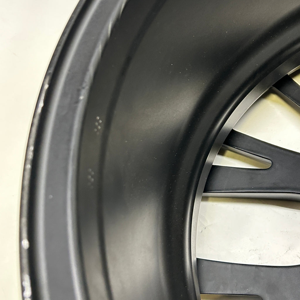 BMW  10 Y SPOKE 19X8 5X112 ET +30 BLACK WHEEL, SCRATCHES & SCUFFS  36116885455