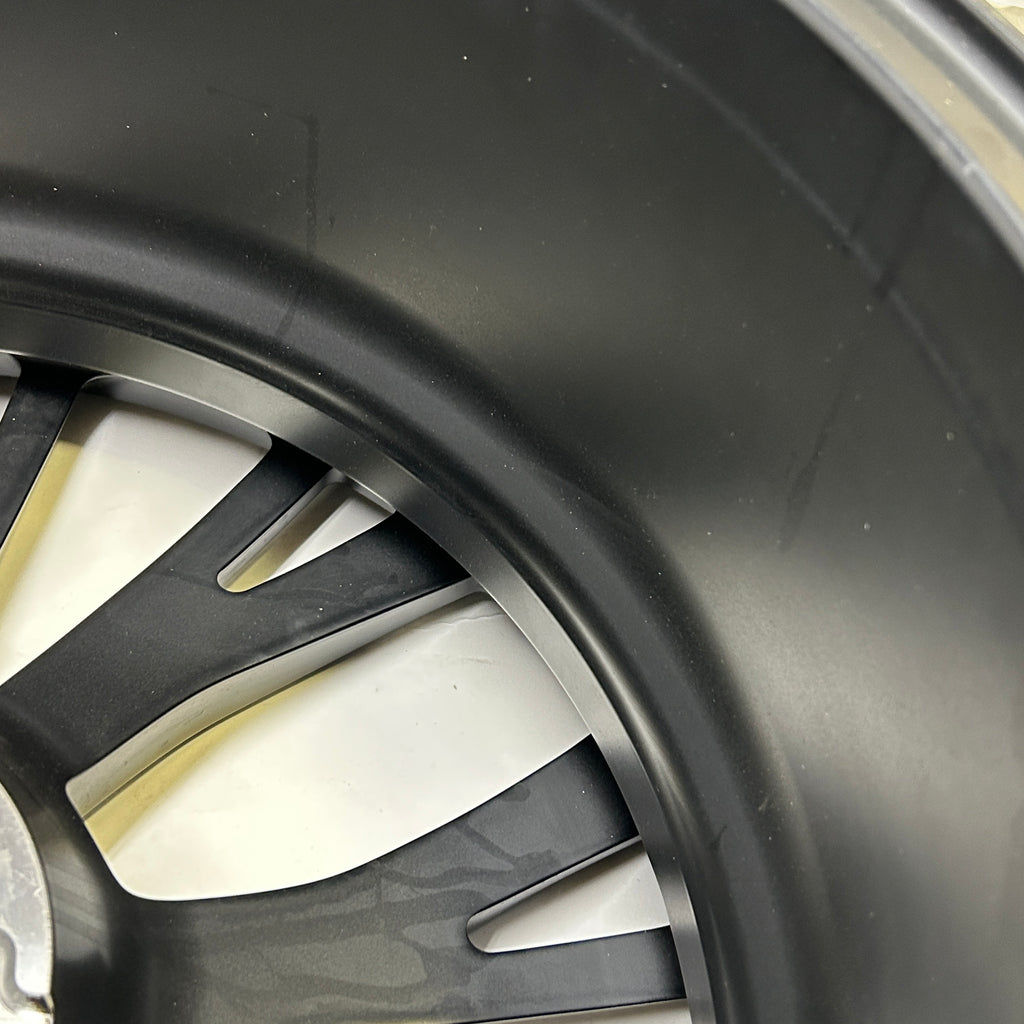 BMW  10 Y SPOKE 19X8 5X112 ET +30 BLACK WHEEL, SCRATCHES & SCUFFS  36116885455